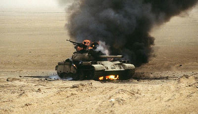 湾岸戦争,中国製,69式戦車,六九式戦車,T-55,中国軍,イラク軍,戦車,ロシア戦車