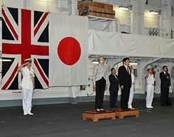 メイ首相,安倍首相,日本,英国,イギリス,共同訓練,日本,アジア,太平洋,EU,離脱,中国,領海,防衛,軍事,経済